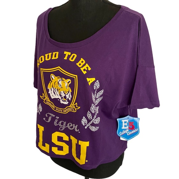 E5 COLLEGE CLASSICS LSU Spirit-wear, Size Large - Picture 5 of 6